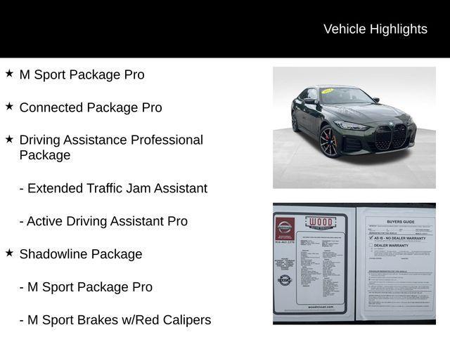 used 2024 BMW i4 Gran Coupe car, priced at $54,768
