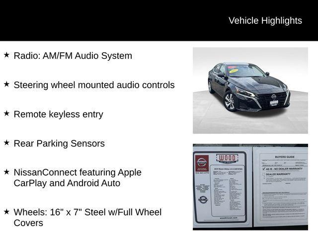 used 2025 Nissan Altima car, priced at $22,749