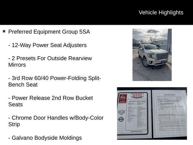 used 2021 GMC Yukon car, priced at $48,000