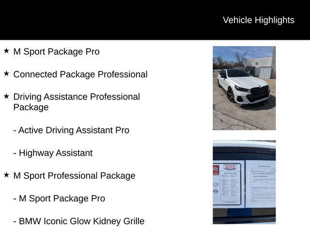 used 2024 BMW i5 car, priced at $68,601