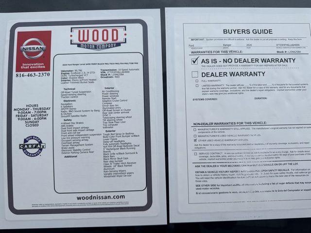 used 2020 Ford Ranger car, priced at $26,036