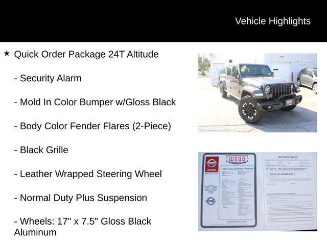 used 2022 Jeep Gladiator car, priced at $33,077