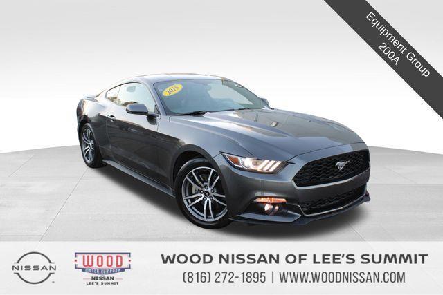 used 2015 Ford Mustang car, priced at $21,329