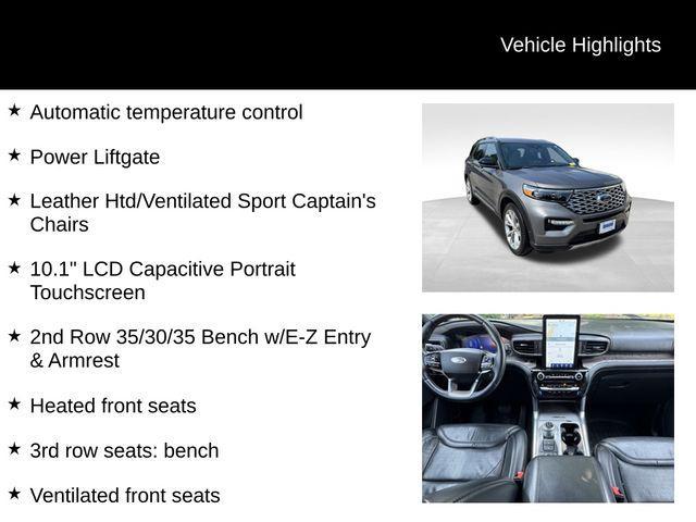 used 2021 Ford Explorer car, priced at $29,789