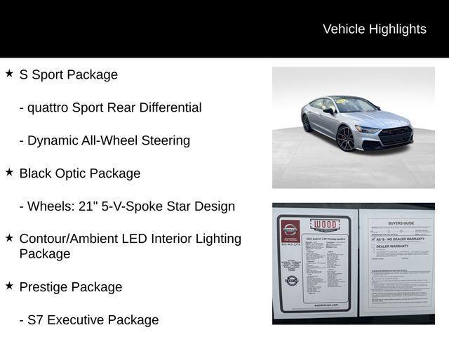 used 2022 Audi S7 car, priced at $57,899
