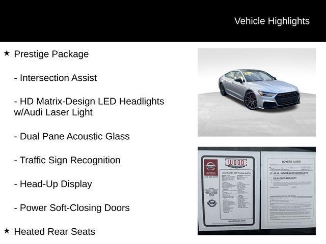 used 2022 Audi S7 car, priced at $57,899