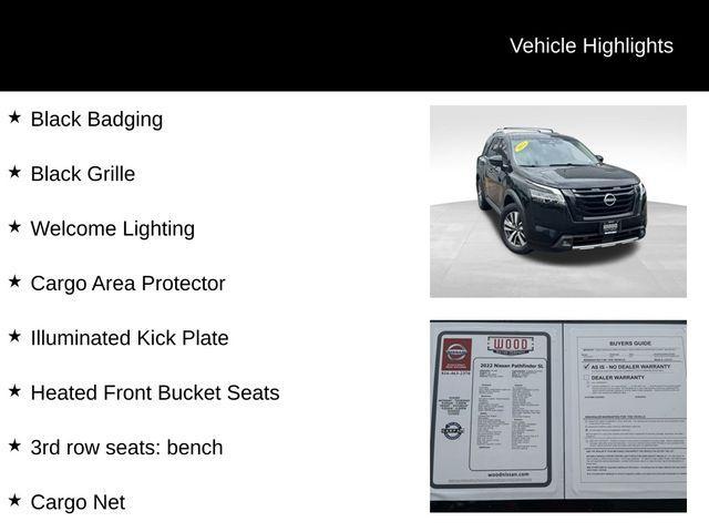used 2022 Nissan Pathfinder car, priced at $24,149