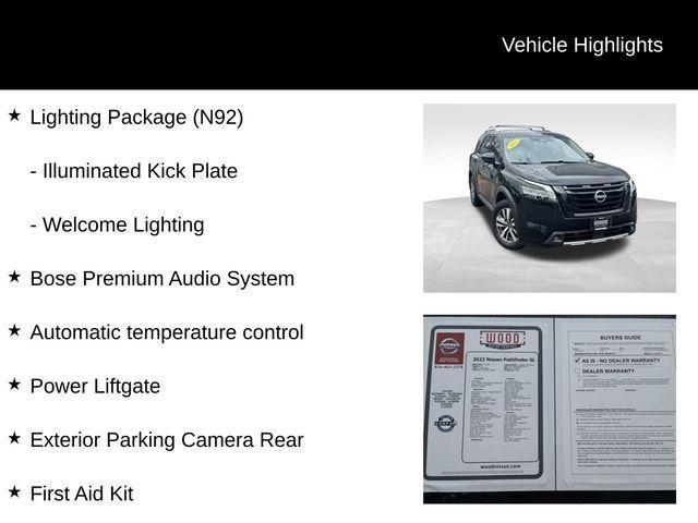 used 2022 Nissan Pathfinder car, priced at $24,149