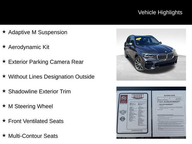 used 2022 BMW X5 car, priced at $45,994