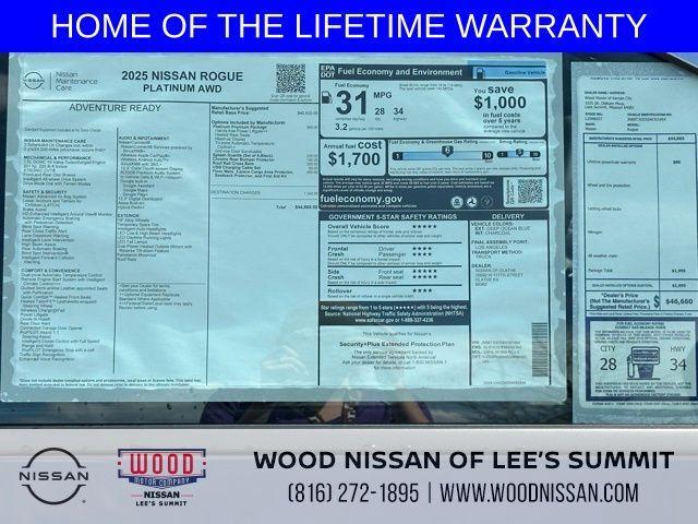 new 2025 Nissan Rogue car