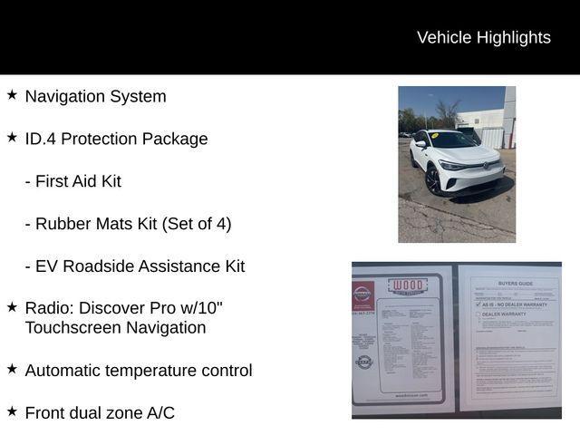 used 2021 Volkswagen ID.4 car, priced at $20,000