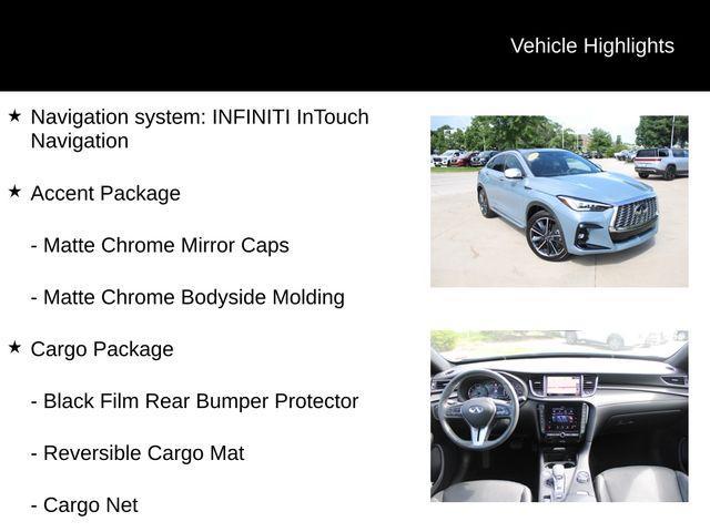 used 2023 INFINITI QX55 car, priced at $42,750