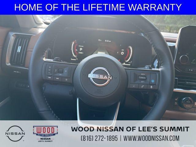 new 2025 Nissan Pathfinder car, priced at $49,702