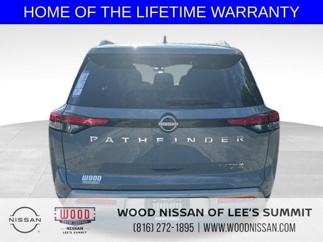 new 2025 Nissan Pathfinder car, priced at $49,702