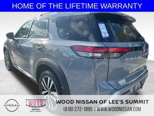 new 2025 Nissan Pathfinder car, priced at $49,702