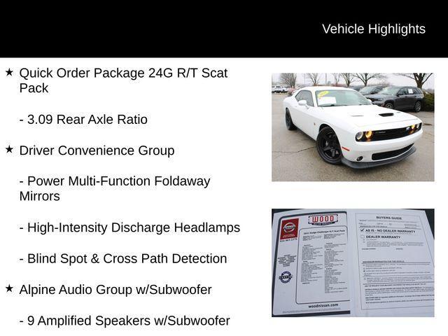 used 2021 Dodge Challenger car, priced at $32,320