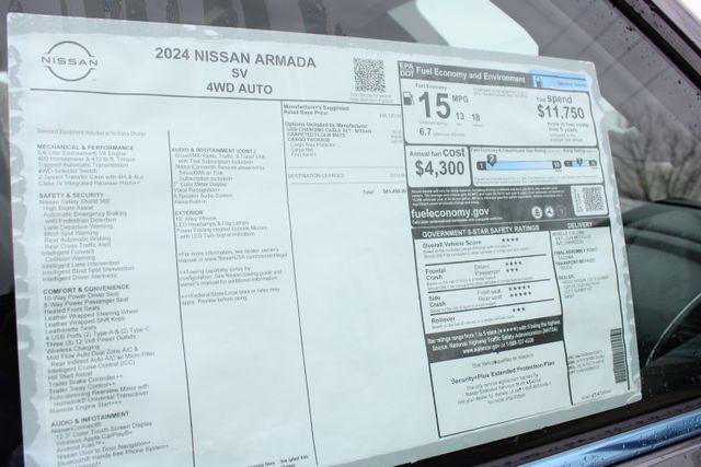 new 2024 Nissan Armada car, priced at $54,830