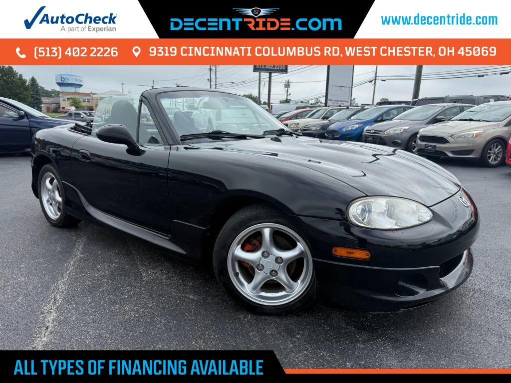 used 2002 Mazda MX-5 Miata car, priced at $9,980