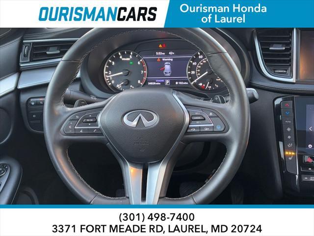 used 2021 INFINITI QX50 car, priced at $24,771