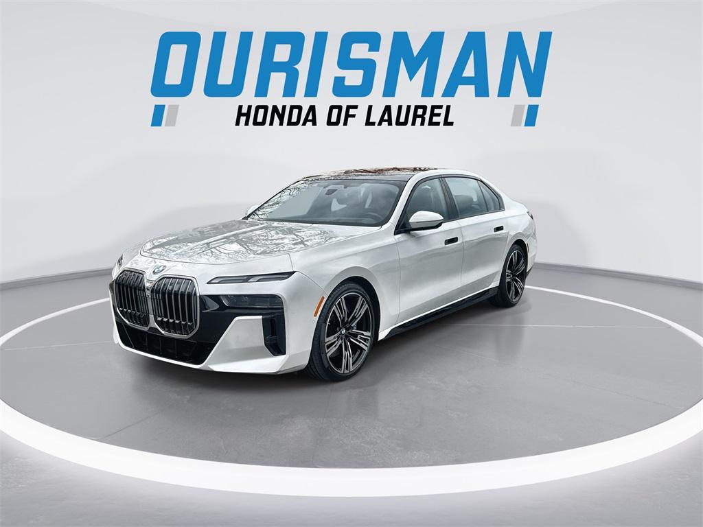 used 2023 BMW 740 car, priced at $58,450