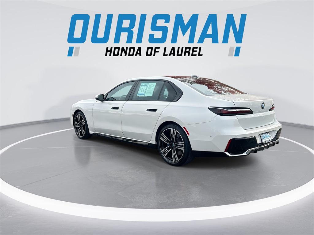 used 2023 BMW 740 car, priced at $58,450