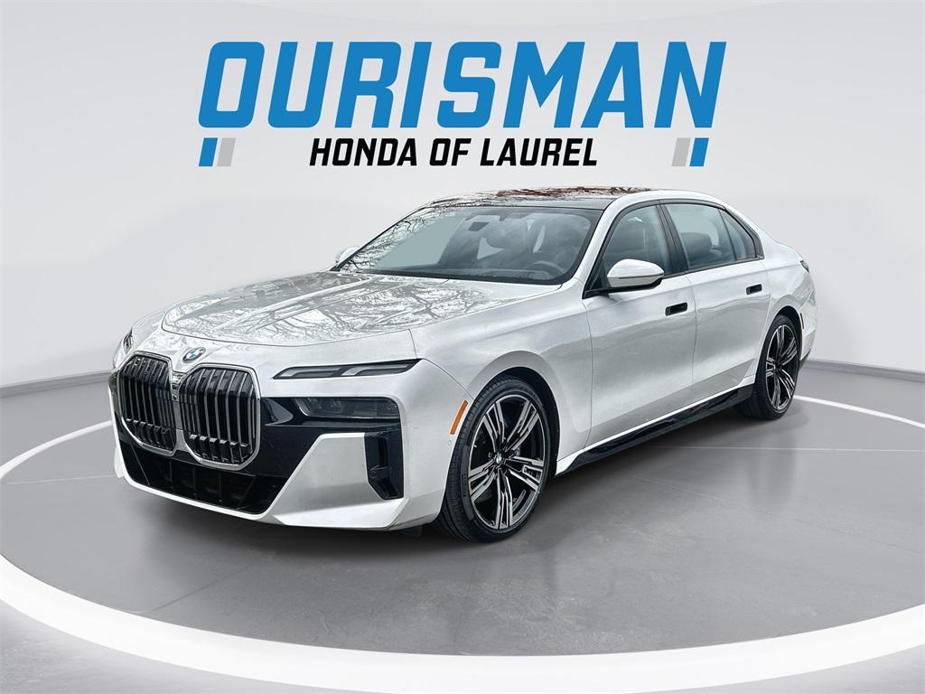 used 2023 BMW 740 car, priced at $58,450