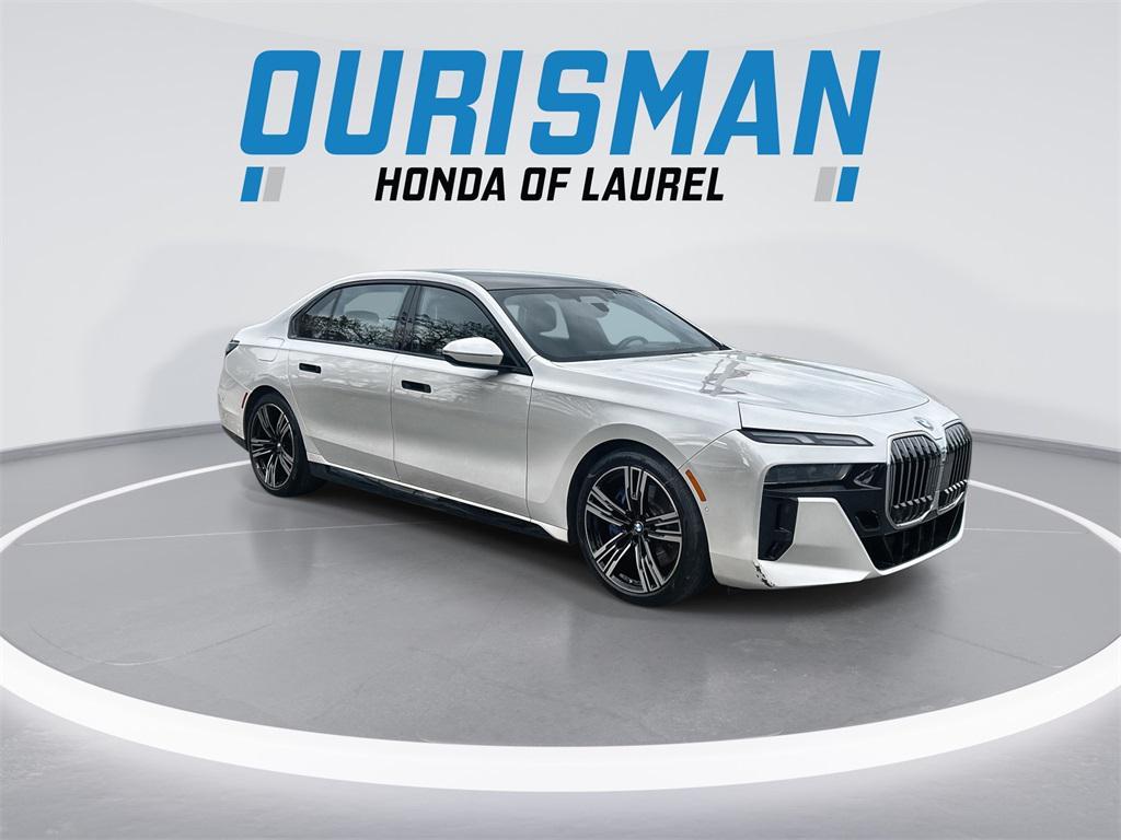 used 2023 BMW 740 car, priced at $58,450