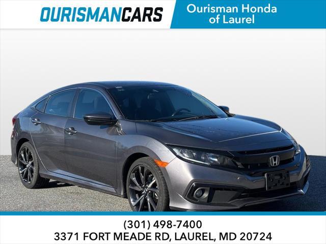 used 2021 Honda Civic car, priced at $16,000