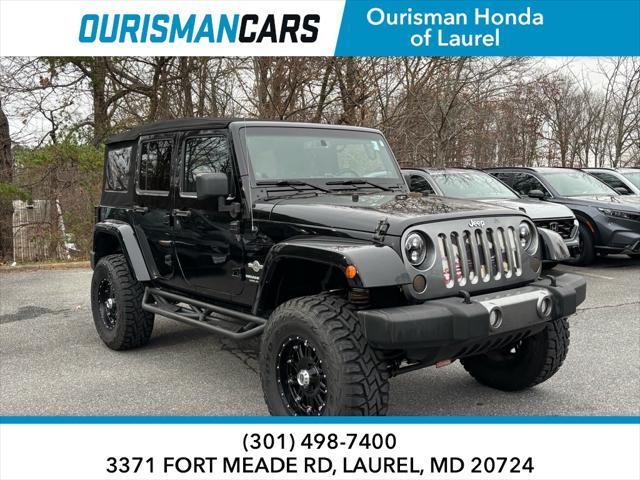 used 2014 Jeep Wrangler Unlimited car, priced at $14,971