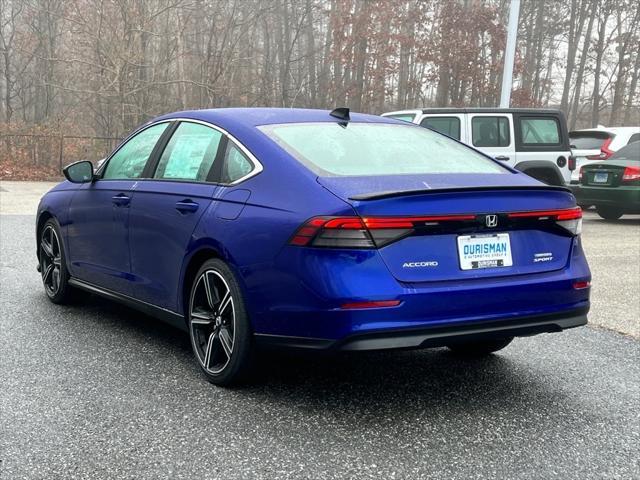 new 2025 Honda Accord Hybrid car, priced at $33,650