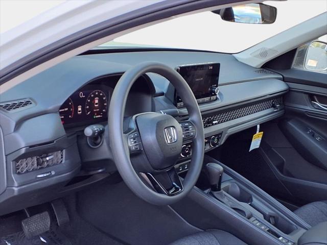 new 2025 Honda Accord car, priced at $30,707
