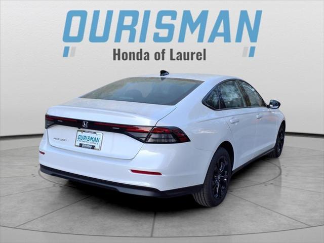 new 2025 Honda Accord car, priced at $30,707