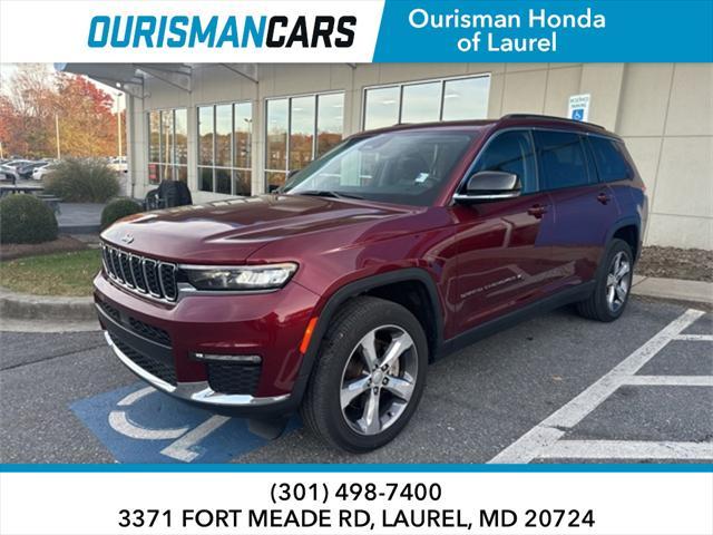 used 2021 Jeep Grand Cherokee L car, priced at $29,000