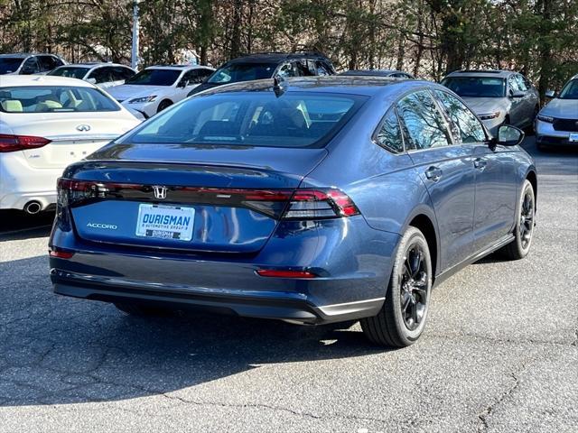 new 2025 Honda Accord car, priced at $30,319