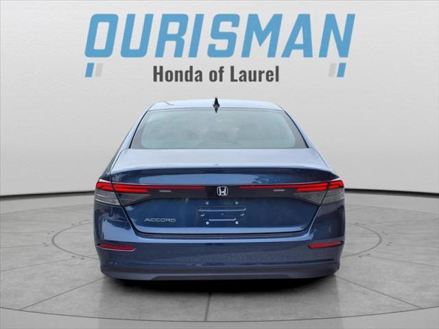 new 2025 Honda Accord car, priced at $30,276