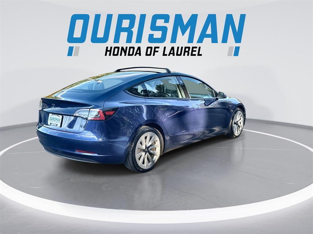 used 2022 Tesla Model 3 car, priced at $18,120