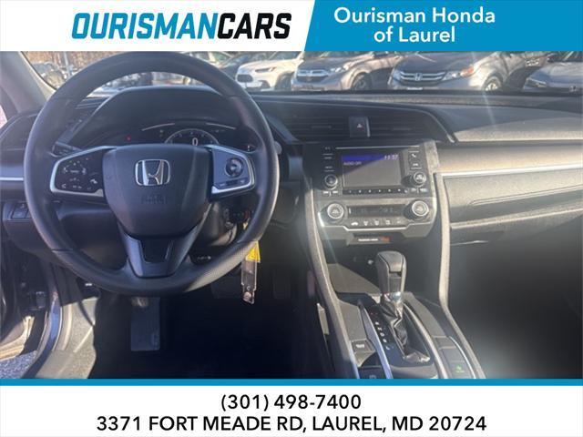 used 2019 Honda Civic car, priced at $17,500