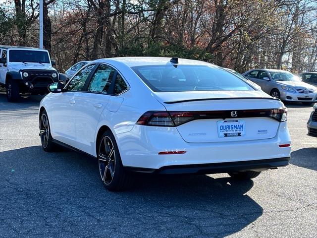 new 2025 Honda Accord Hybrid car, priced at $33,650