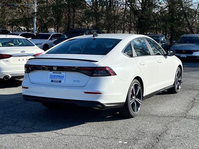 new 2025 Honda Accord Hybrid car, priced at $33,650