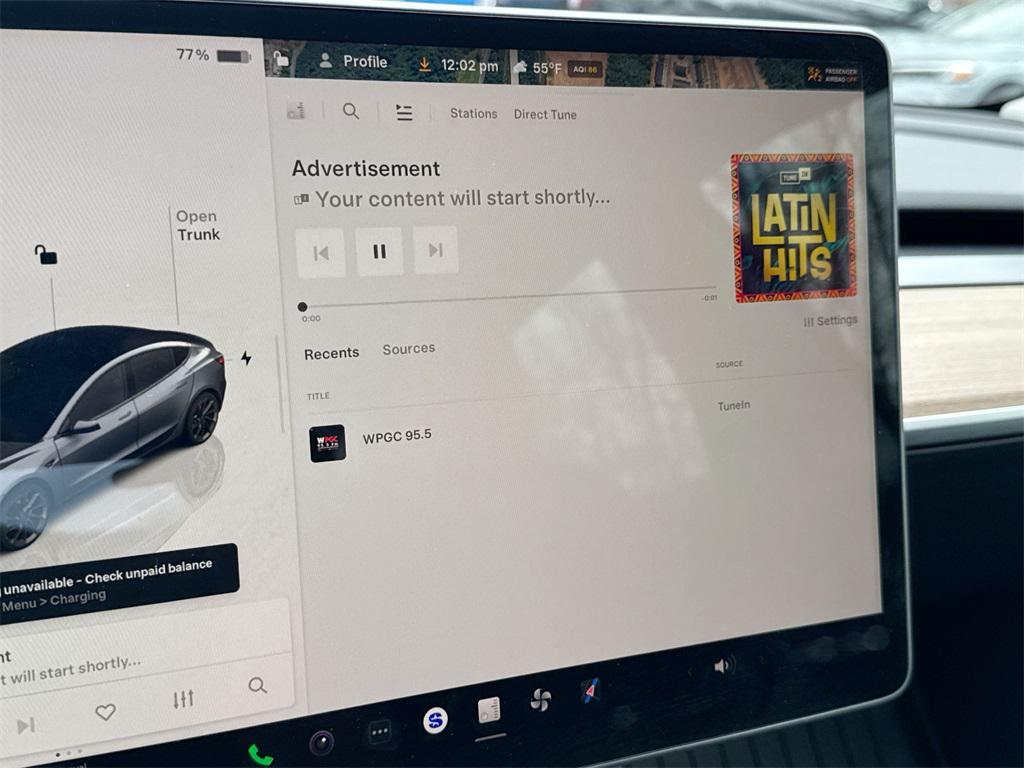 used 2022 Tesla Model 3 car, priced at $23,518