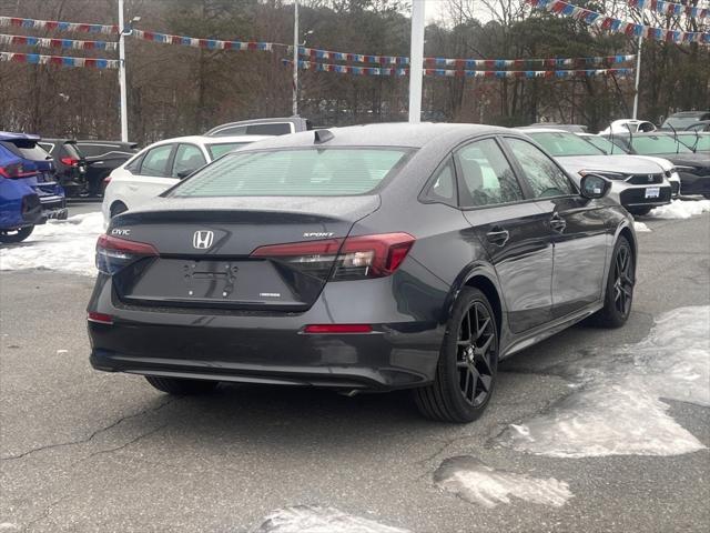 new 2025 Honda Civic Hybrid car, priced at $29,044