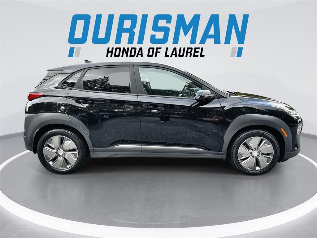 used 2021 Hyundai Kona EV car, priced at $17,684