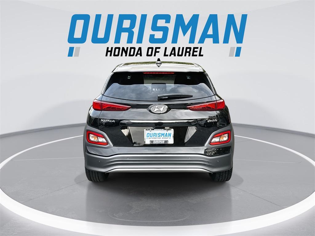 used 2021 Hyundai Kona EV car, priced at $17,684