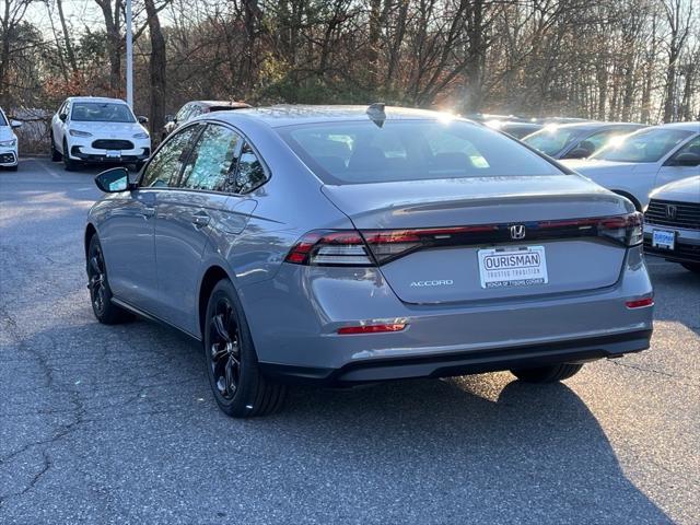 new 2025 Honda Accord car, priced at $30,750