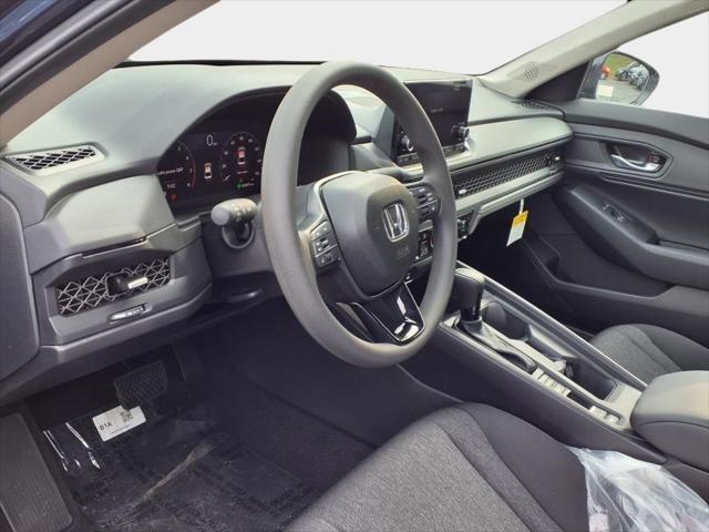 new 2025 Honda Accord car, priced at $30,279