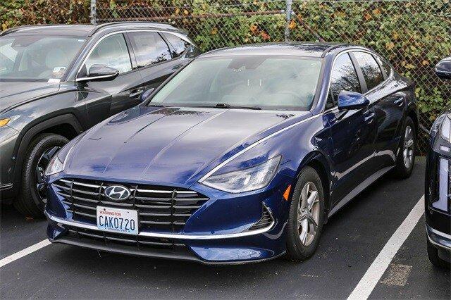 used 2021 Hyundai Sonata car, priced at $18,918