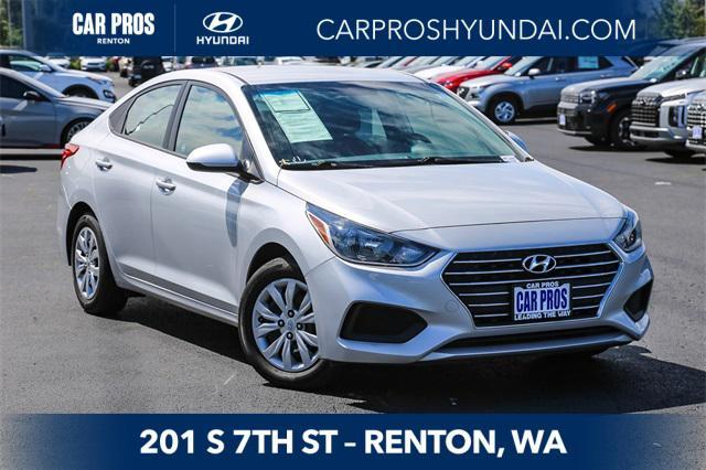 used 2021 Hyundai Accent car, priced at $17,999