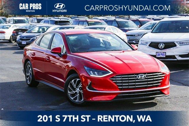 used 2022 Hyundai Sonata Hybrid car, priced at $21,918