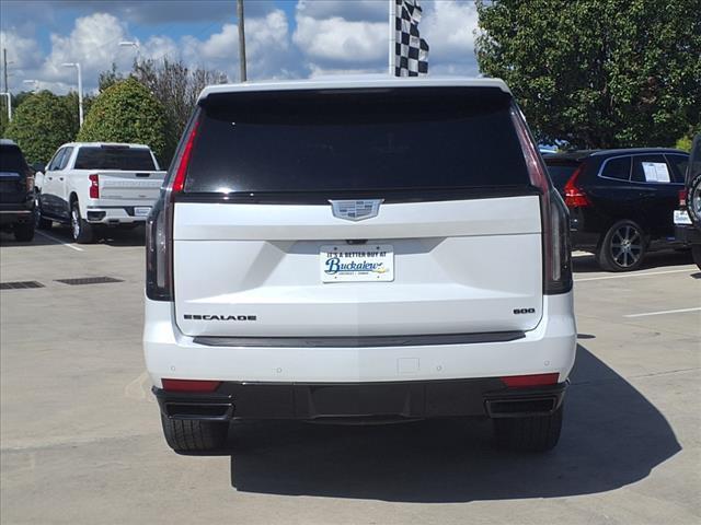 used 2023 Cadillac Escalade ESV car, priced at $89,894