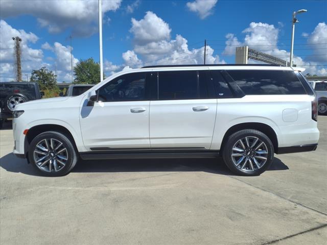 used 2023 Cadillac Escalade ESV car, priced at $89,894